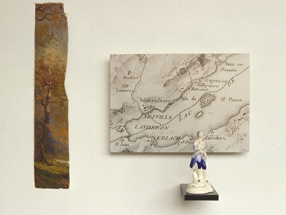 Mixed-media werk, &Icirc;LE DE ST. PI&Egrave;RRE 1996